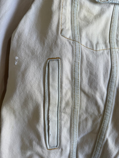 Balenciaga Distressed Denim Jacket