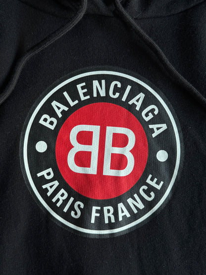 Balenciaga Paris France Logo Hoodie