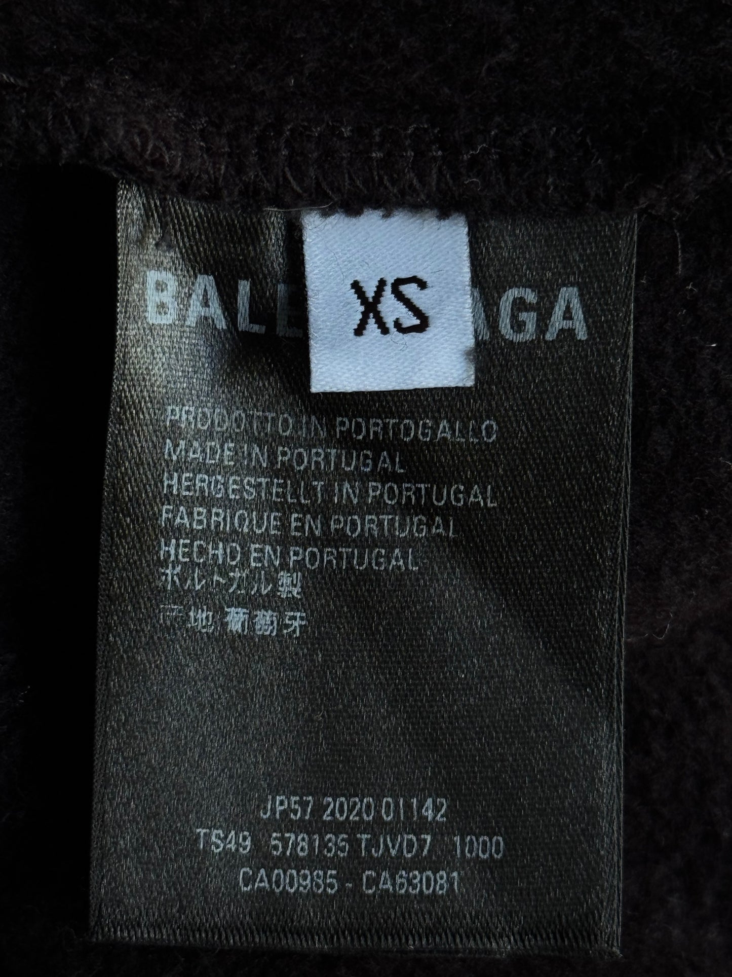 Balenciaga Paris France Logo Hoodie