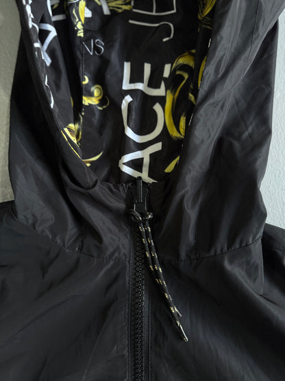 Versace Womens Reversible Hooded Windbreaker