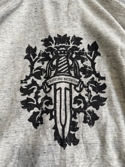 Womens Chrome Hearts Vine Dagger Zip Hoodie