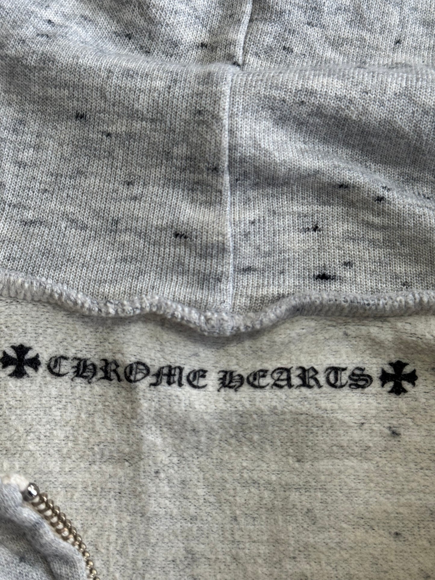 Womens Chrome Hearts Vine Dagger Zip Hoodie