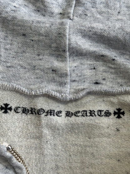 Womens Chrome Hearts Vine Dagger Zip Hoodie