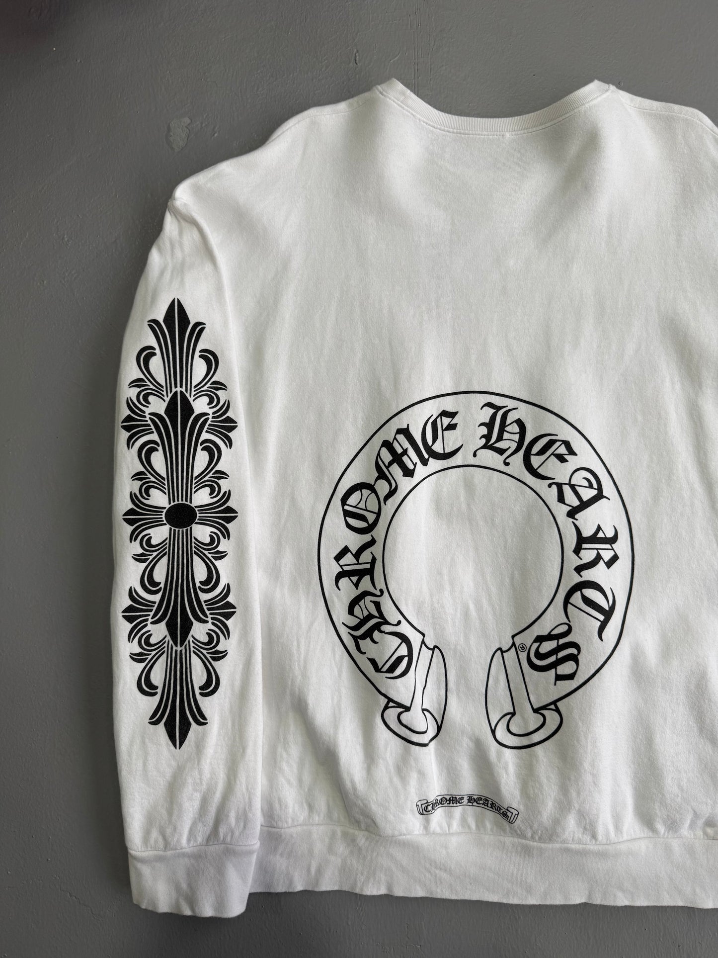 Chrome Hearts Horseshoe Floral Crewneck