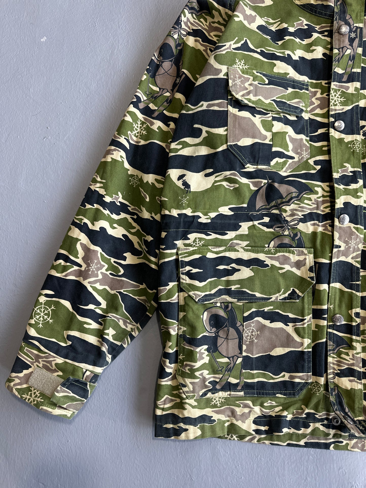 Billionaire Boys Club Camouflage Parka Jacket