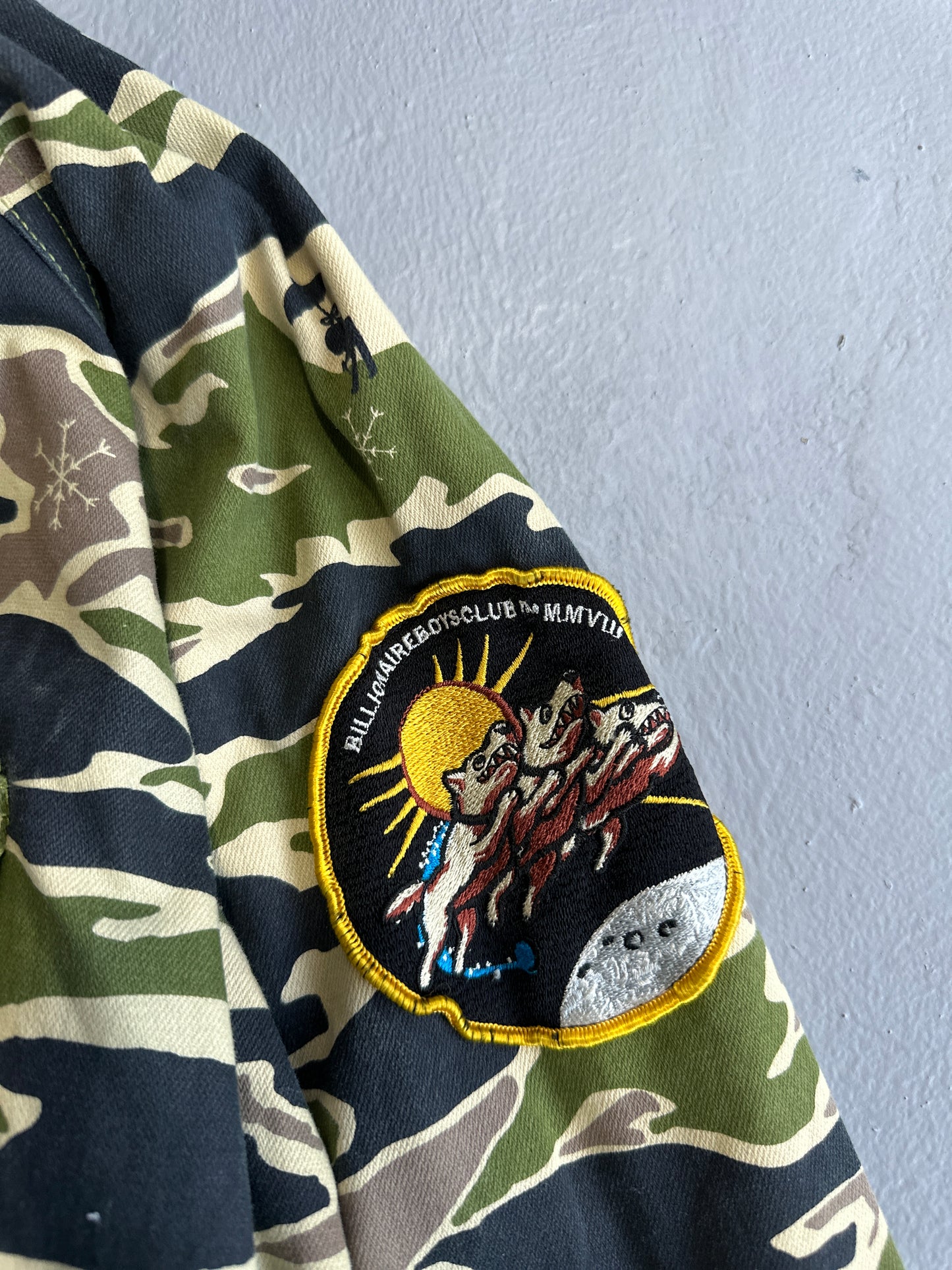 Billionaire Boys Club Camouflage Parka Jacket