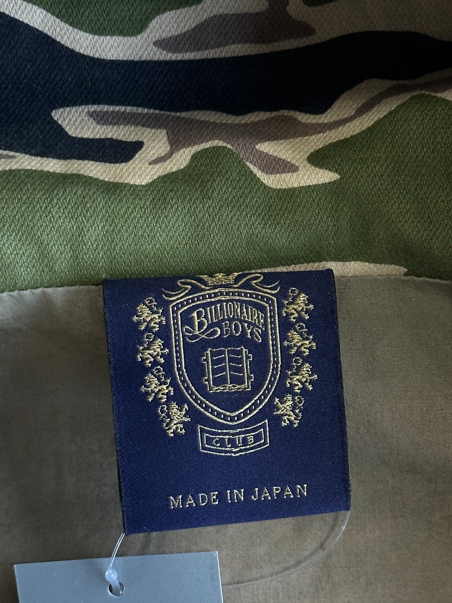 Billionaire Boys Club Camouflage Parka Jacket