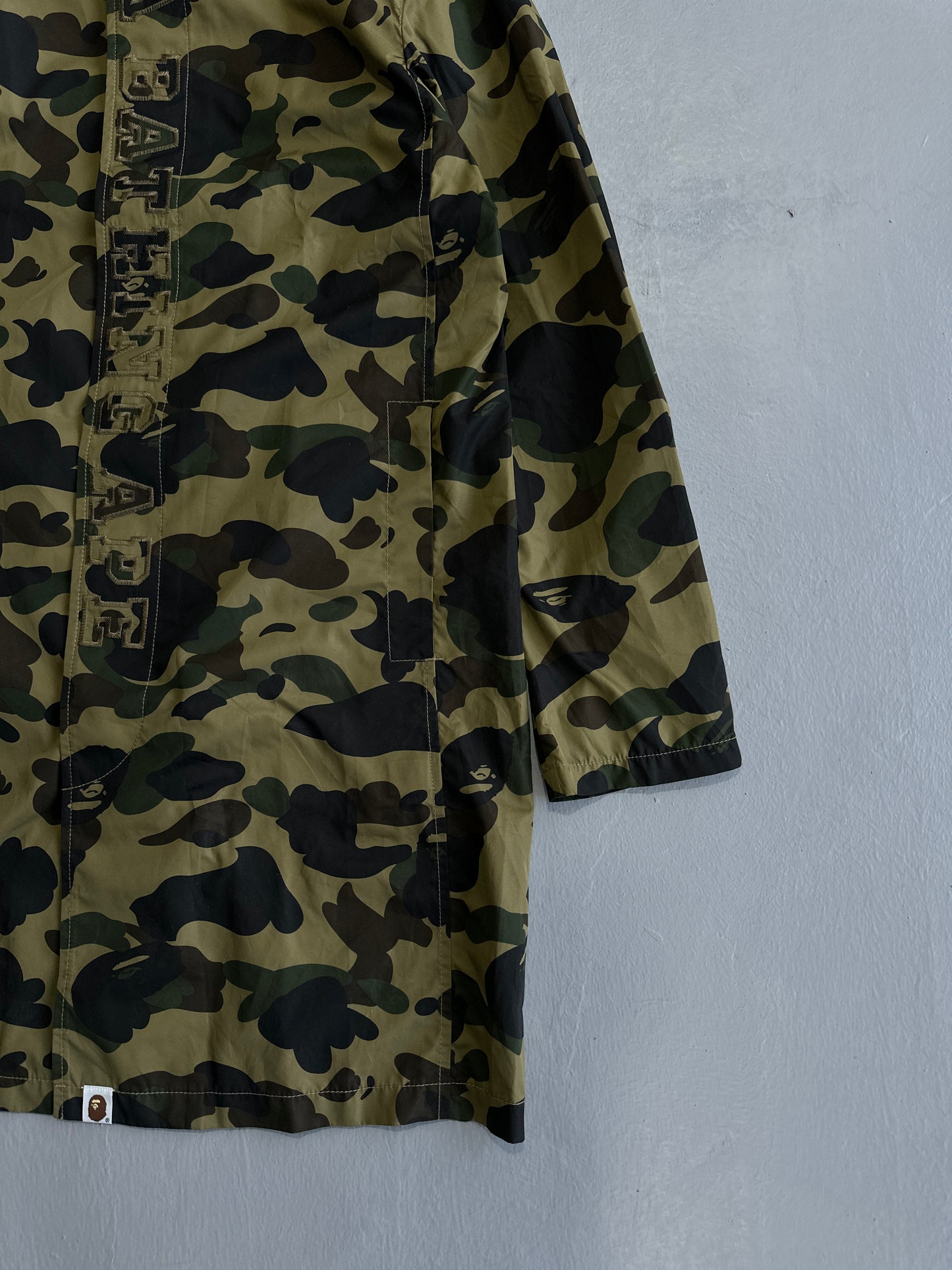 Bape Camouflage Trench Coat
