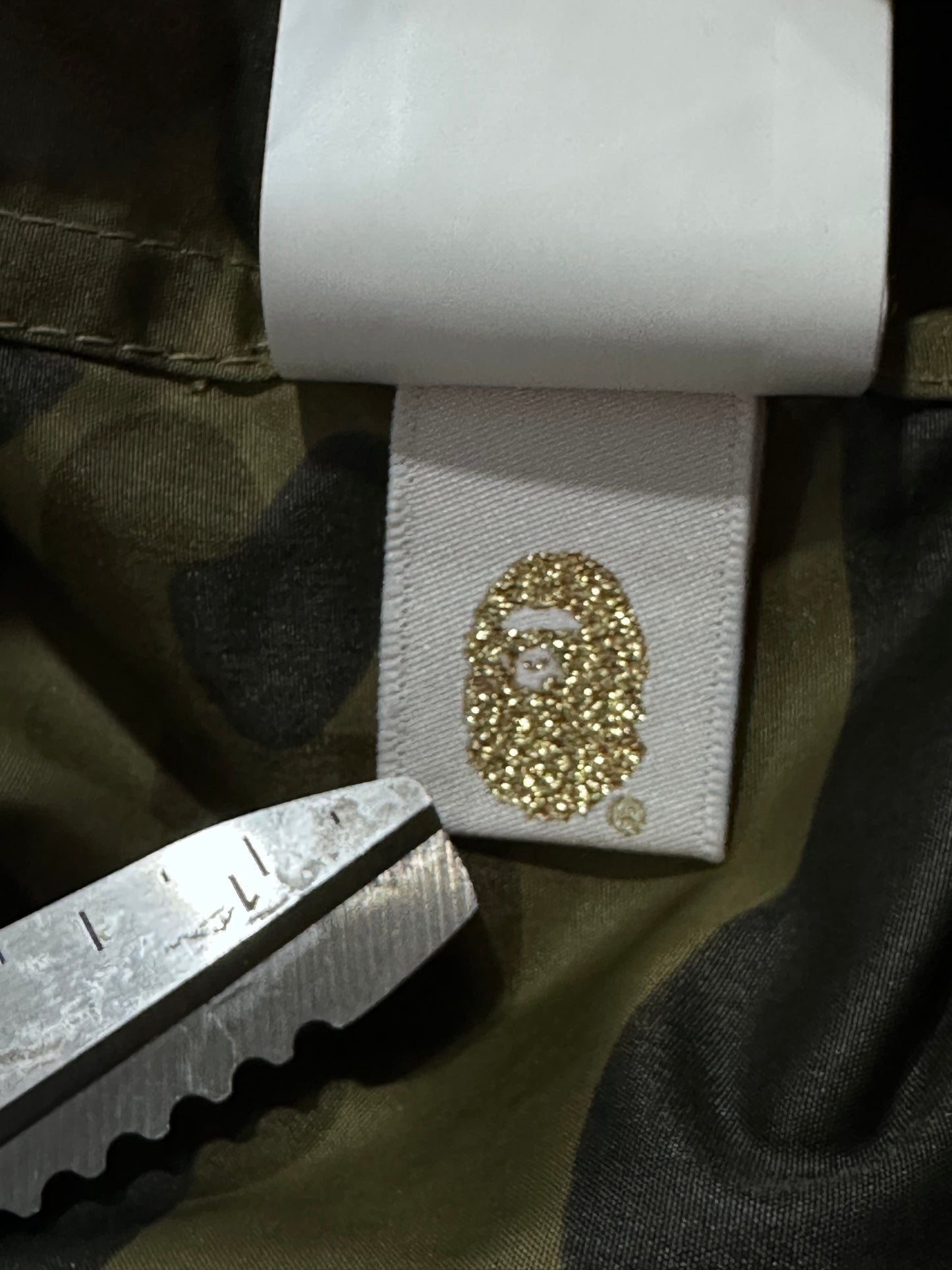 Bape Camouflage Trench Coat