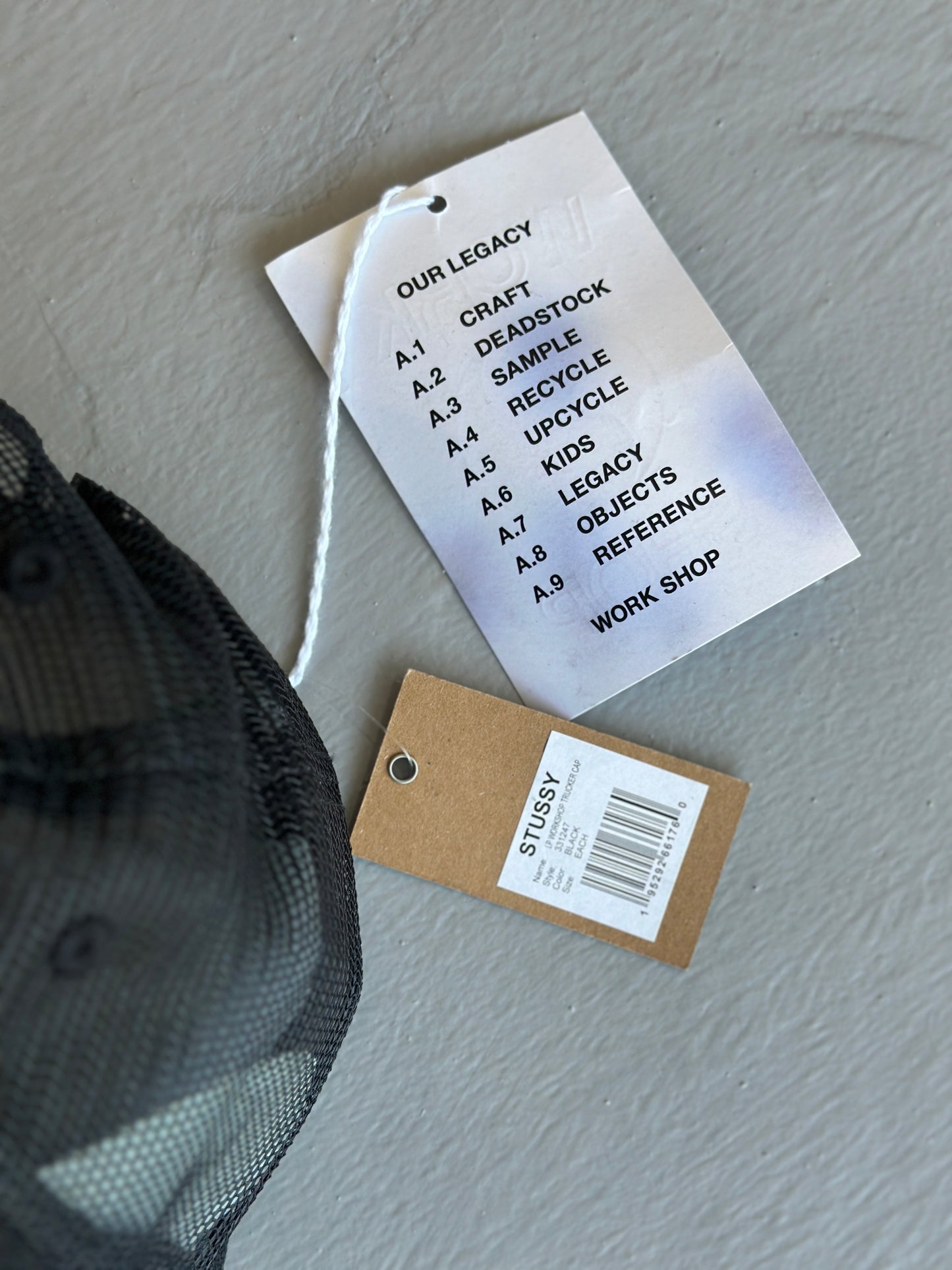 Stussy Our Legacy Trucker Hat