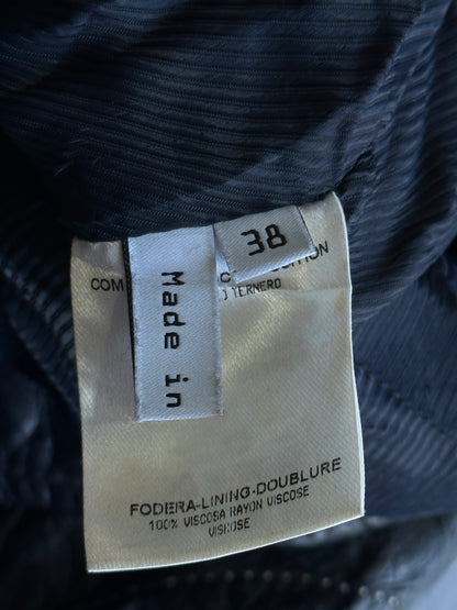 Balenciaga Womens Biker Leather Jacket