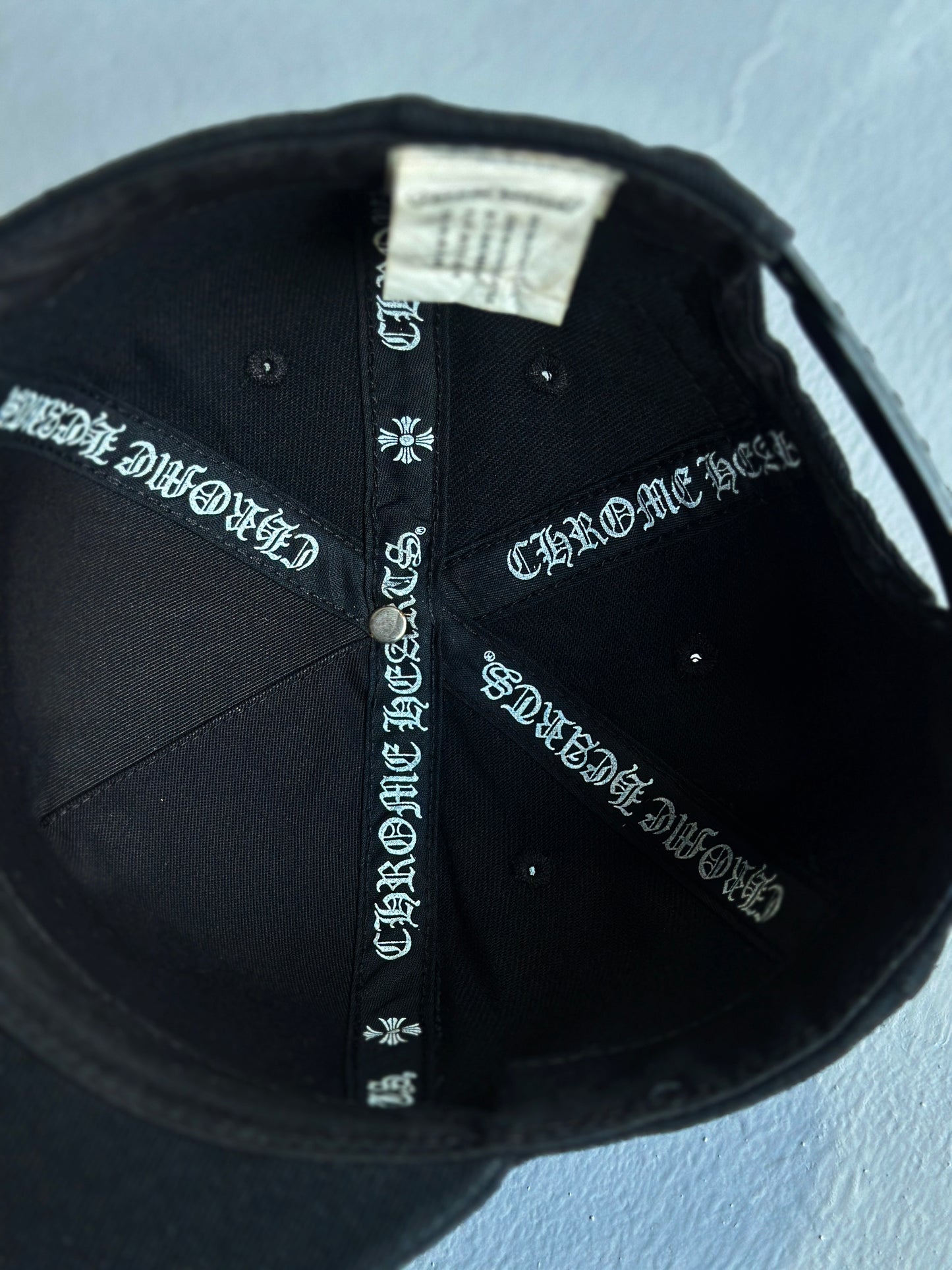 Chrome Hearts Cross Logo Baseball Hat