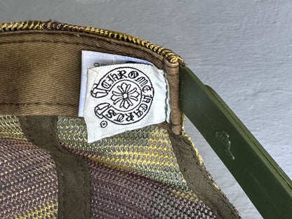 Vintage Chrome Hearts 'FUCK' Camouflage Trucker Hat