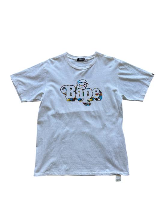 Bape Baby Milo Script Tee