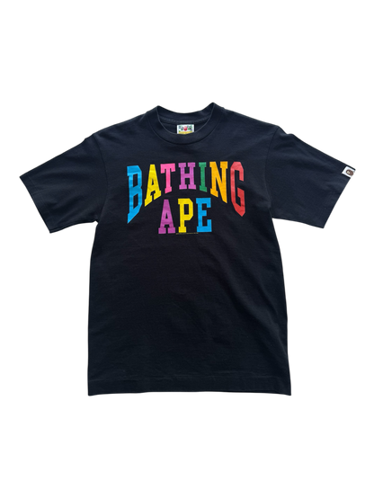 Bape Multi-color Script Tee