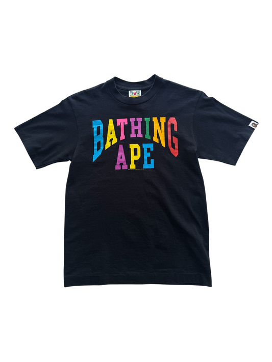 Bape Multi-color Script Tee