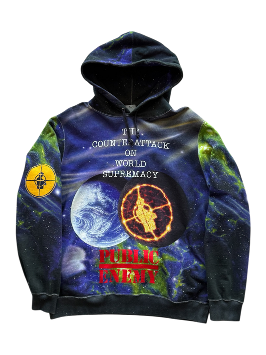 Supreme x Public Enemy All-over-print Hoodie