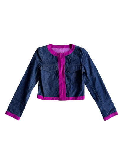 Fendi Denim Crop Jacket