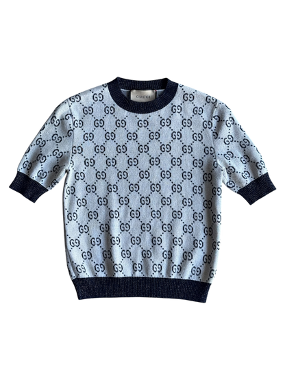 Gucci Monogram Knitted Top