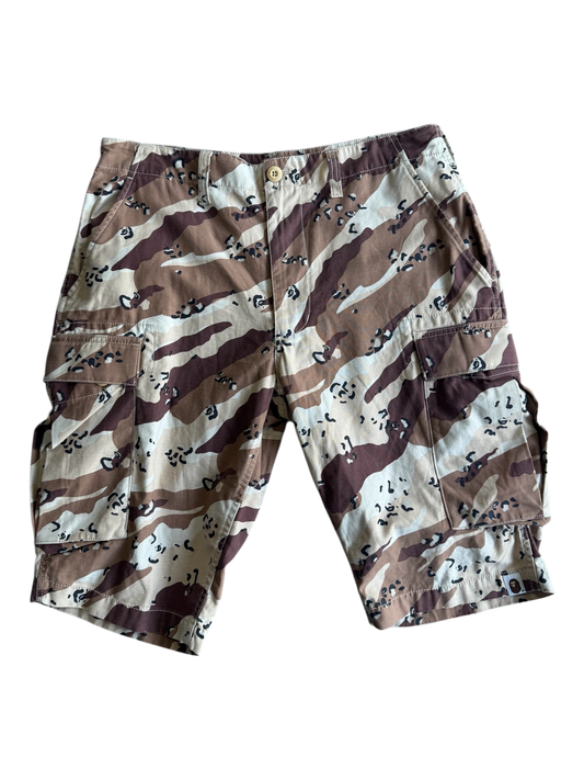 Bape Desert Camouflage Cargo Shorts