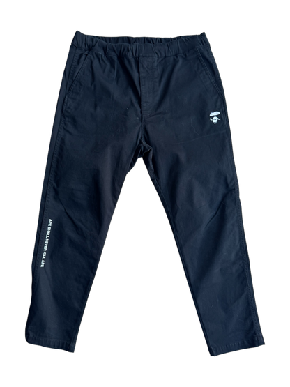 Bape Face Logo Slim Pants