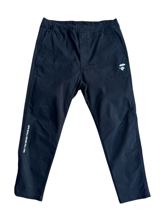 Bape Face Logo Slim Pants