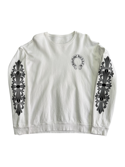 Chrome Hearts Horseshoe Floral Crewneck