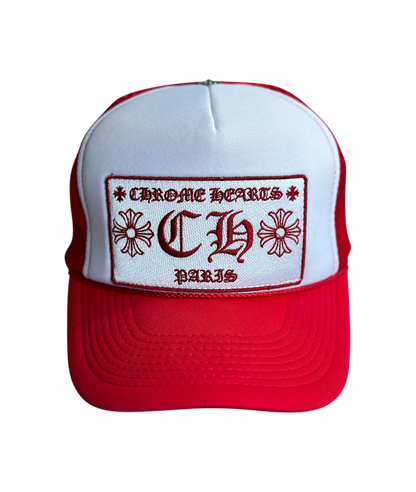 Vintage Chrome Hearts Paris Exclusive Trucker Hat