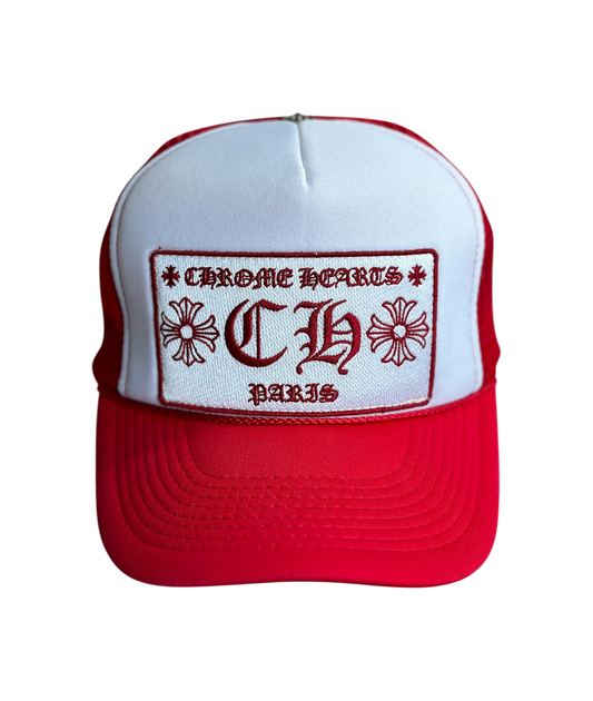 Vintage Chrome Hearts Paris Exclusive Trucker Hat
