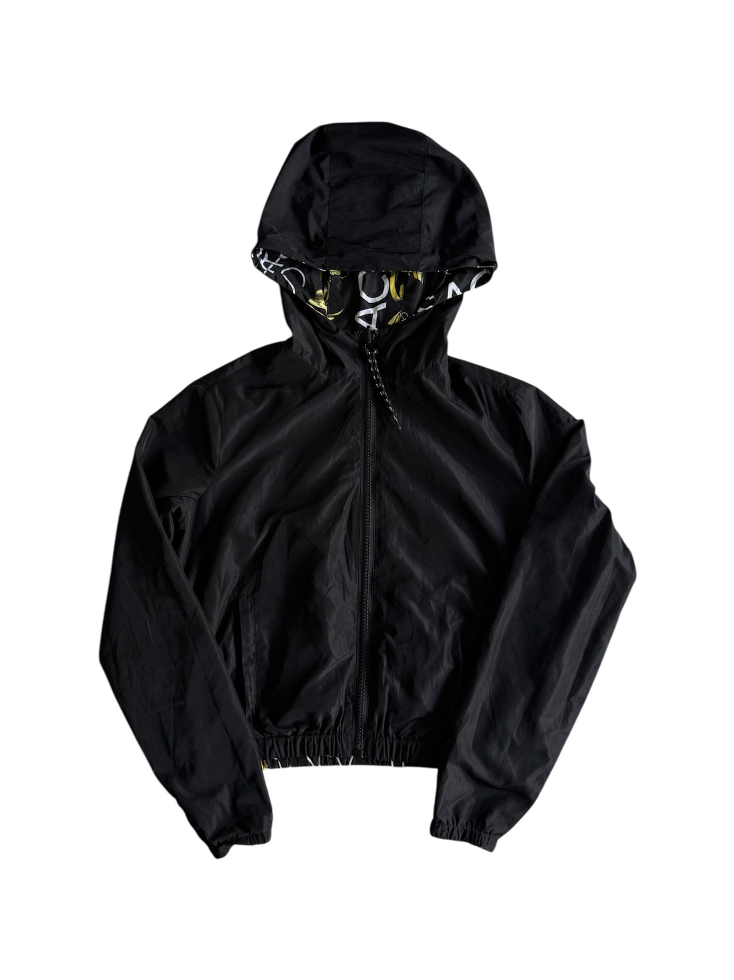 Versace Womens Reversible Hooded Windbreaker
