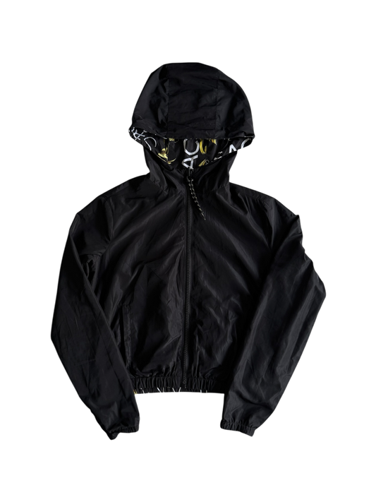 Versace Womens Reversible Hooded Windbreaker