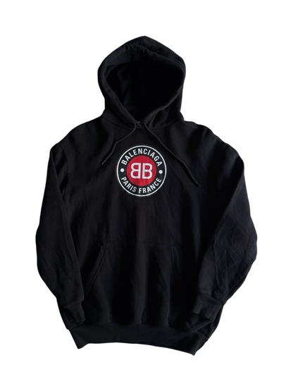 Balenciaga Paris France Logo Hoodie