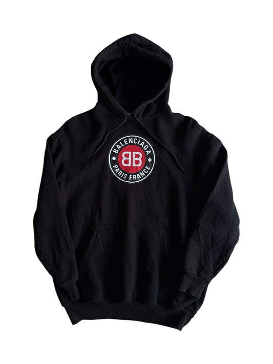 Balenciaga Paris France Logo Hoodie