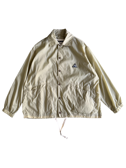 Jil Sander Wave Logo Nylon Coach Jacket