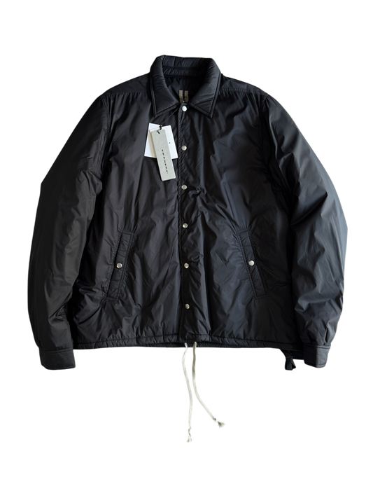 Rick Owens Snap Font Puffer Lined Jacket