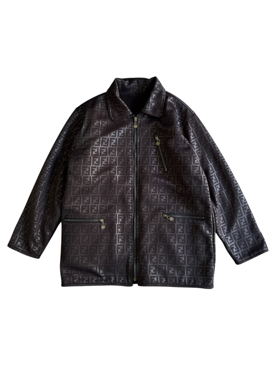 Fendi Reversible Zucca Monogram Jacket