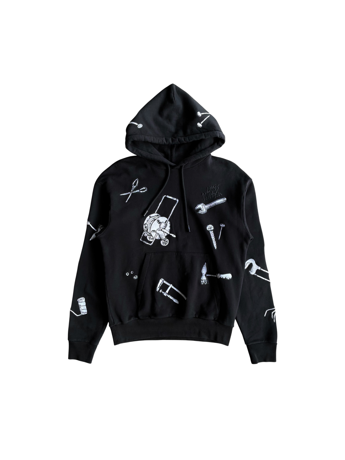 Louis Vuitton Multi Tools Embroidered Hoodie