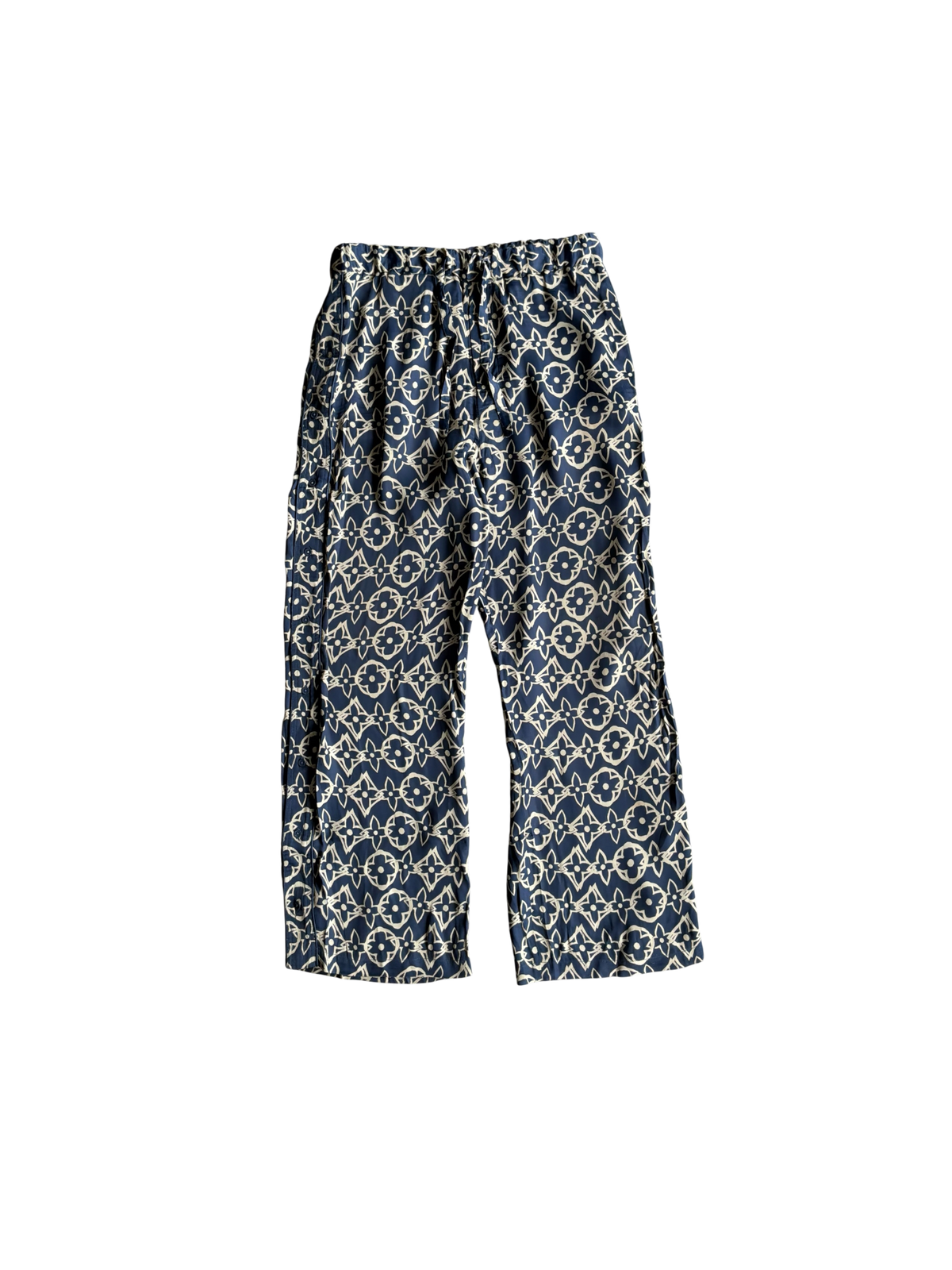 Louis Vuitton Wax Multicolor Silk Pants